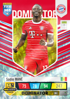 Sadio Mane Bayern Munchen 2023 FIFA 365 Dominator #261